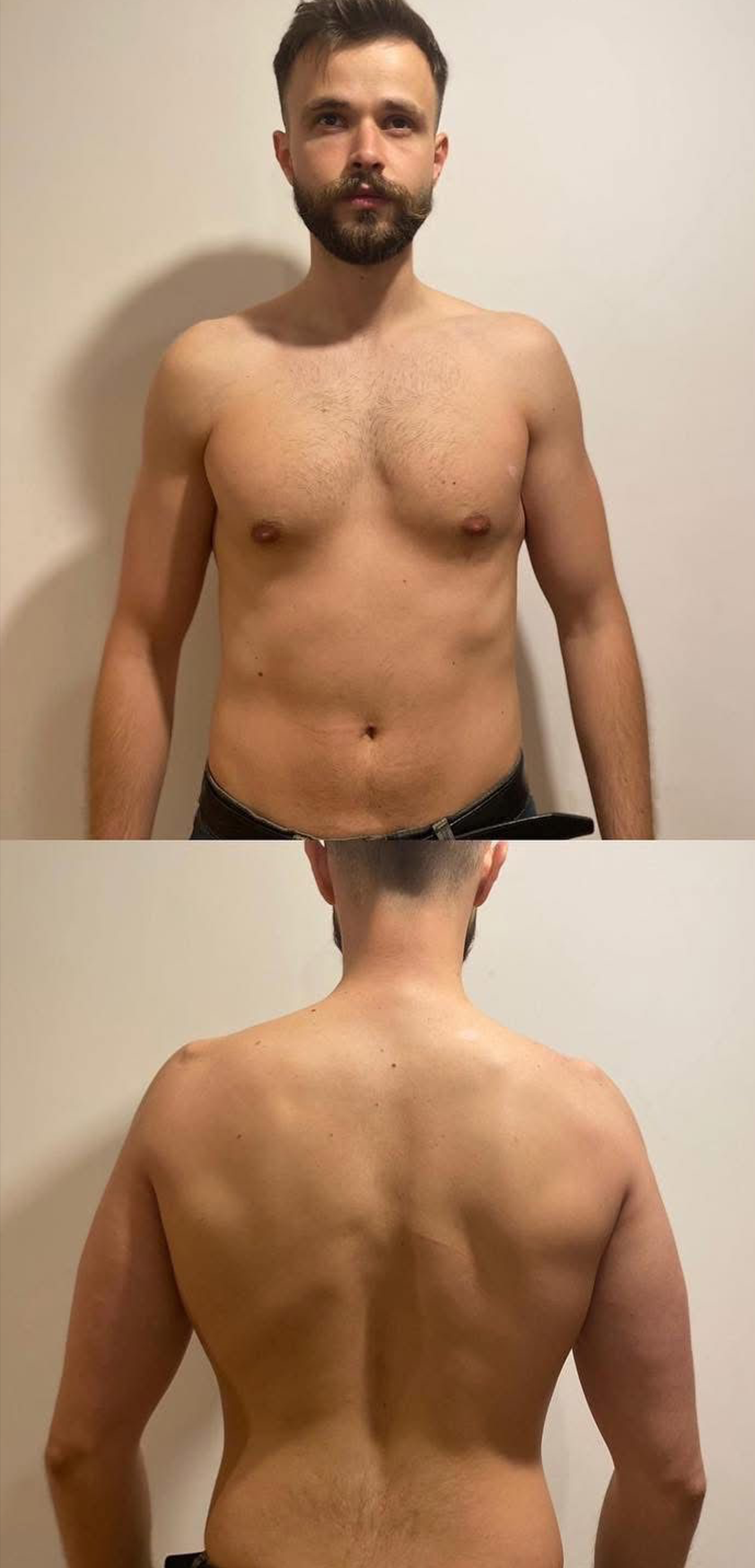 Client before transformation