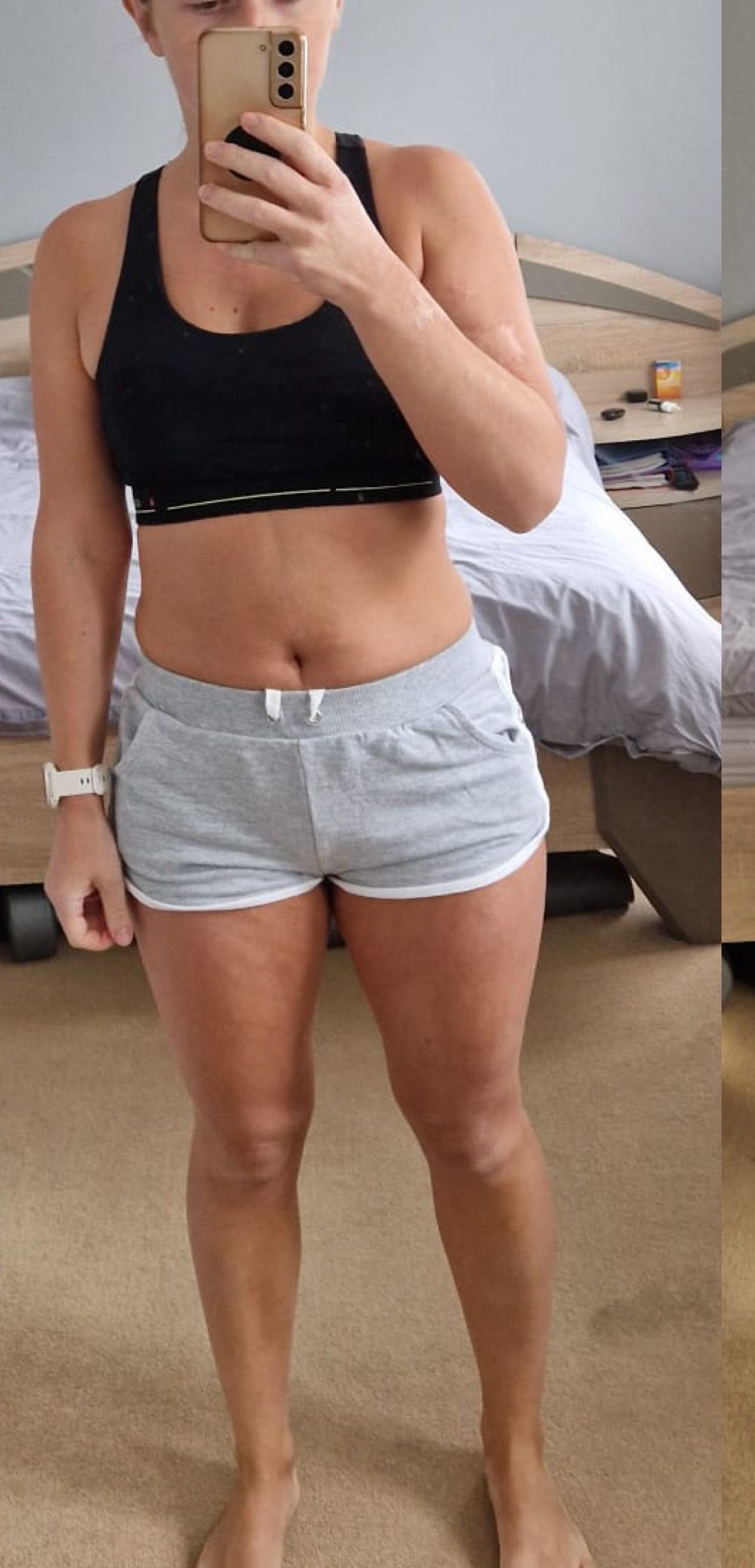 Client before transformation